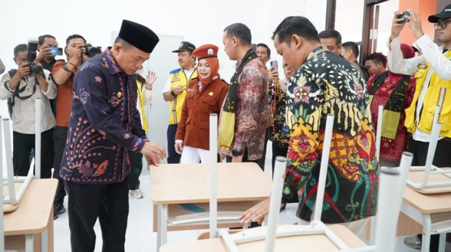 Pesan Gubernur Jambi kepada Siswa Sekolah Rakyat, Tekun Belajar, Jangan Lupa Berterima Kasih
